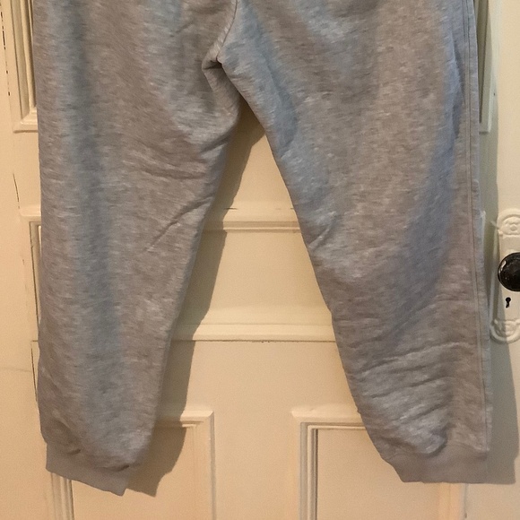 Grey Uniqlo Heattech Sherpa Lined Sweatpants XL - Picture 3 of 4